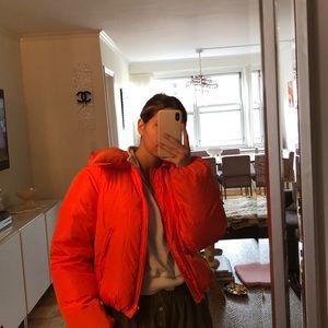 GANNI orange jacket